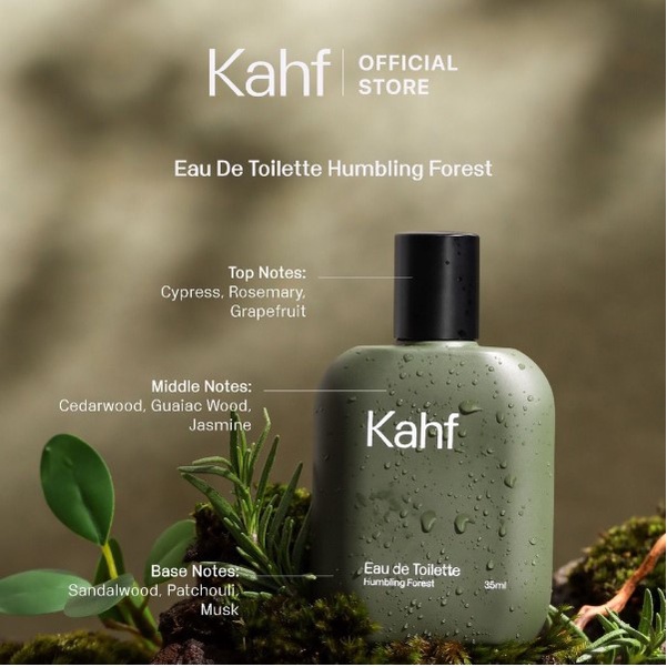 Kahf Humbling Forest Eau de Toilette 35 ml - Parfum Pria Tahan Lama