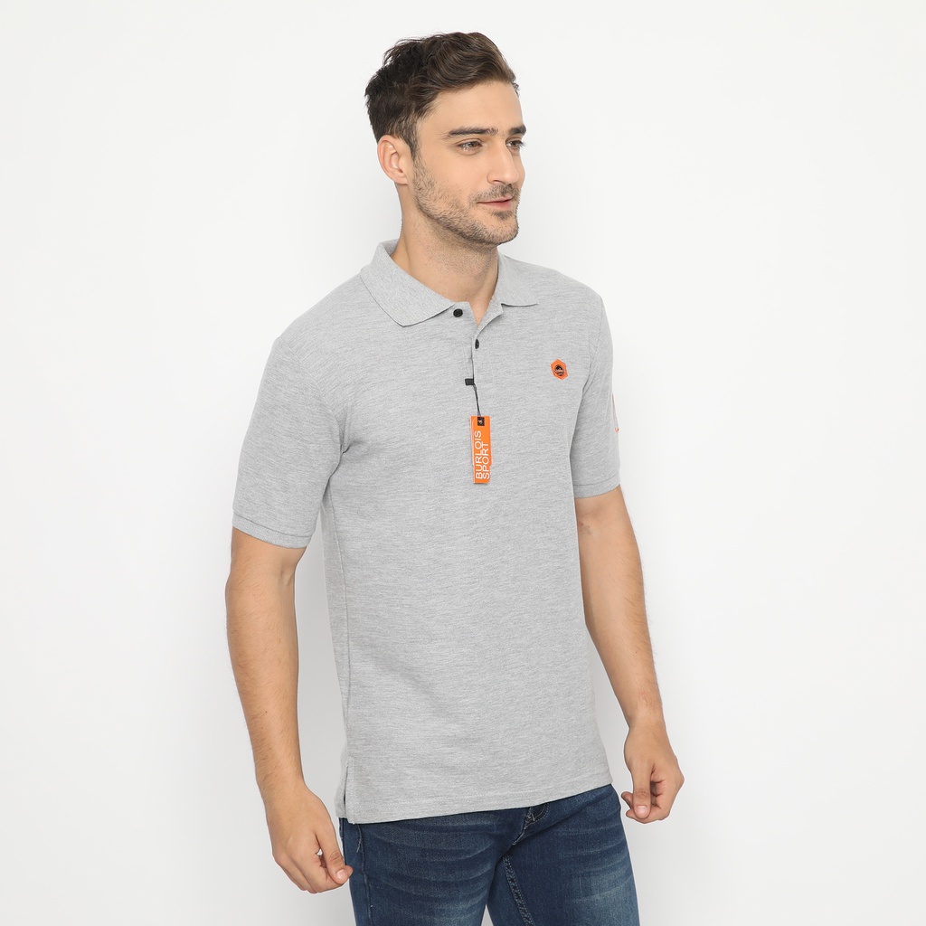 KAOS PIQUE KERAH PRIA / KAOS POLO SHIRT MISTY / KAOS KERAH LENGAN PENDEK BURLOIS
