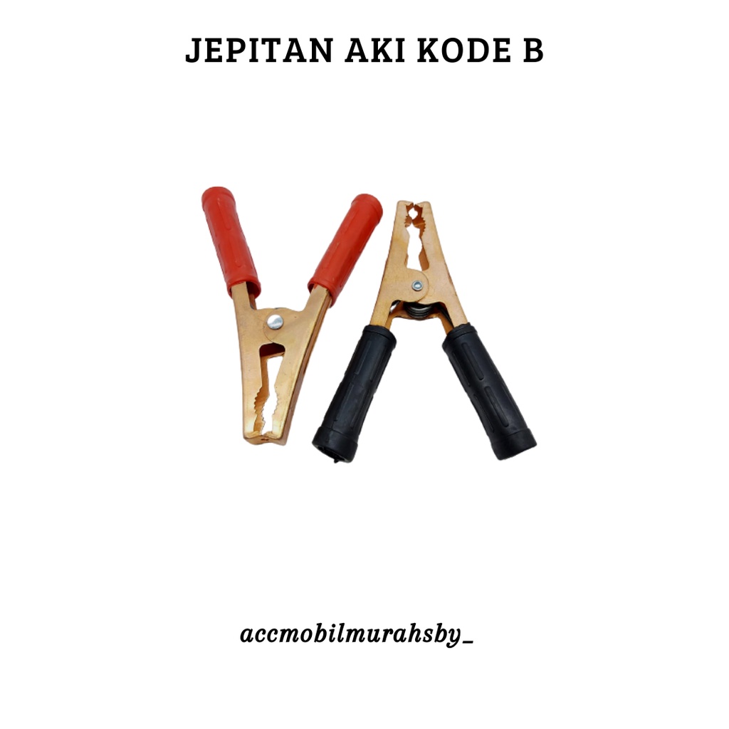 Jepitan Aki / Capit Aki 14.5 cm ( Set ) B