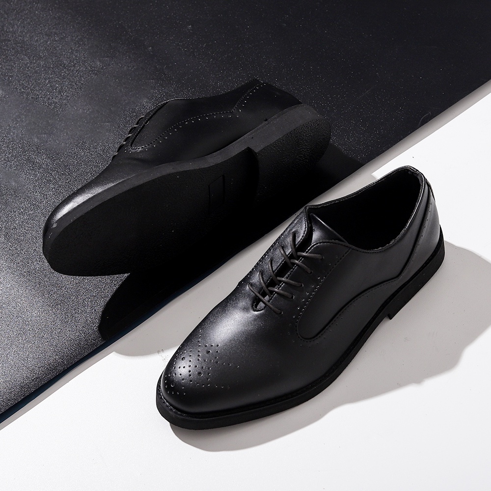 CERBERUS BLACK |ManNeedMe x Lvnatica| Sepatu Vintage | Pantofel Pria Kantor Formal Shoes ORI
