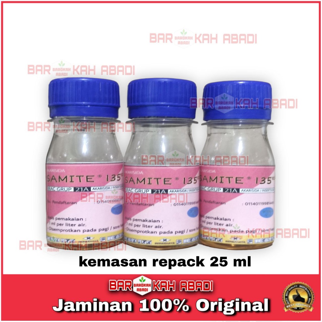 Akarisida SAMITE 135 EC 25 ml pembasmi hama tungau tanaman