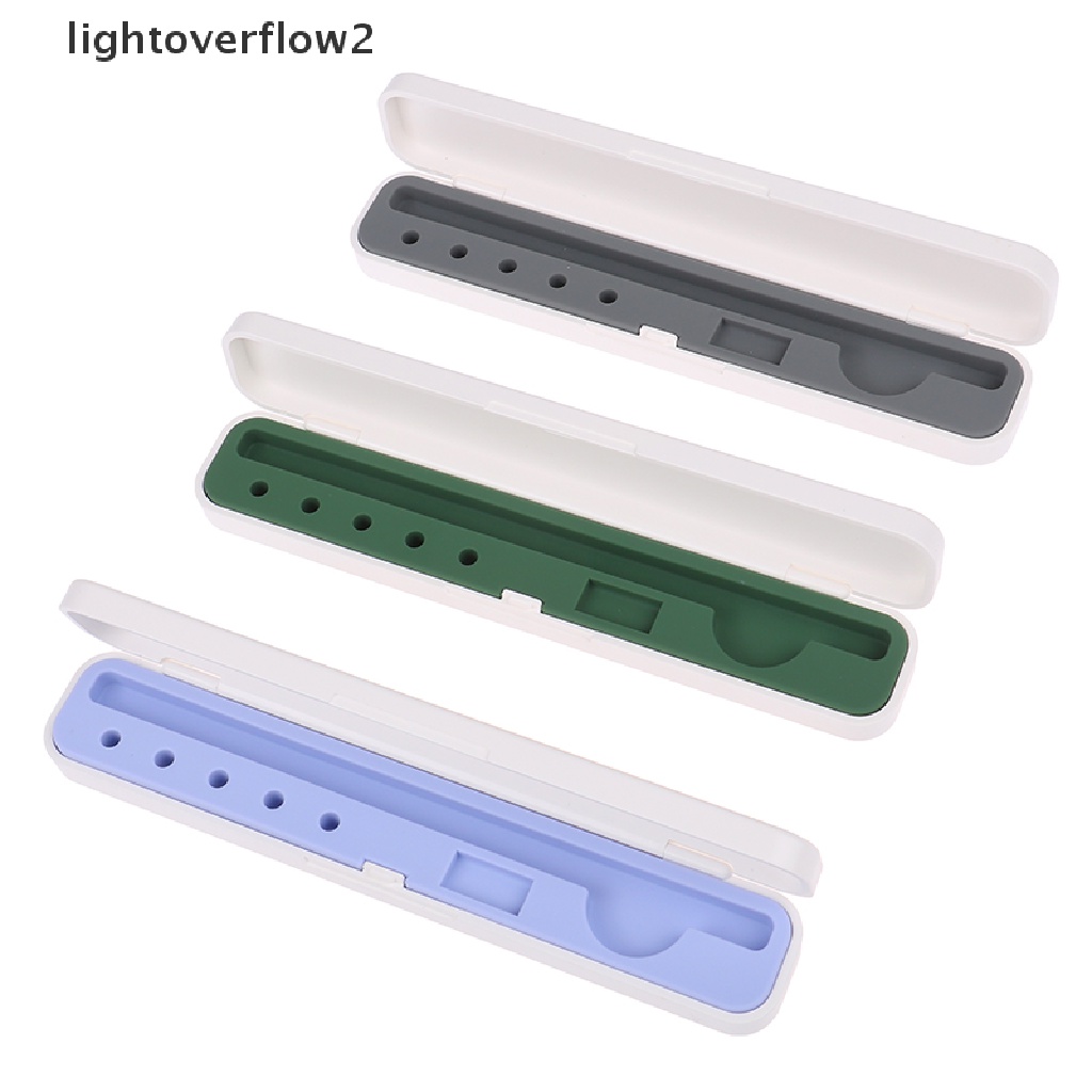 (lightoverflow2) A-pple Kotak Penyimpanan Pensil 1 / 2nd Gen 1 / 2 Portable