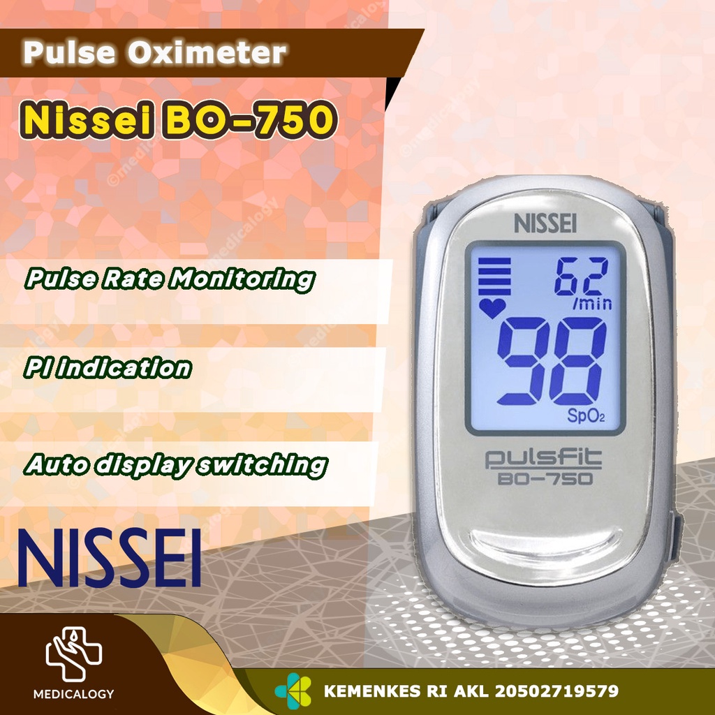 Nissei Pulse Oxymeter BO-750