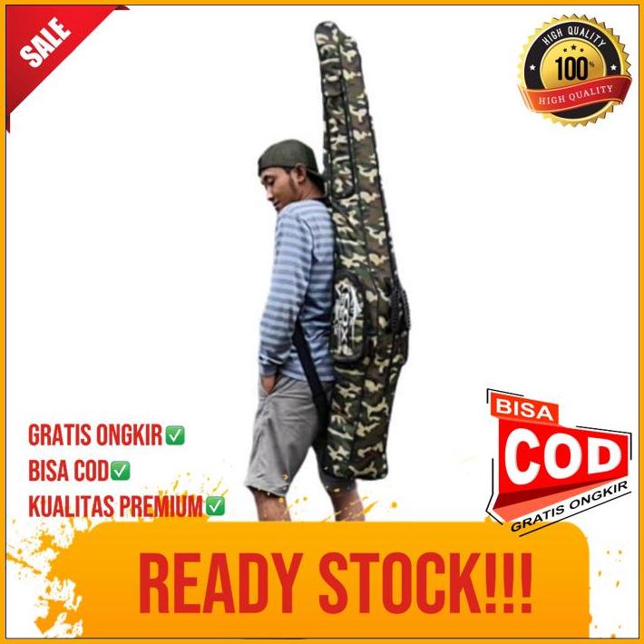 Tas Pancing 150Cm. Tas Joran Pancing. Tas Pancing Gendong. Tas Pancing