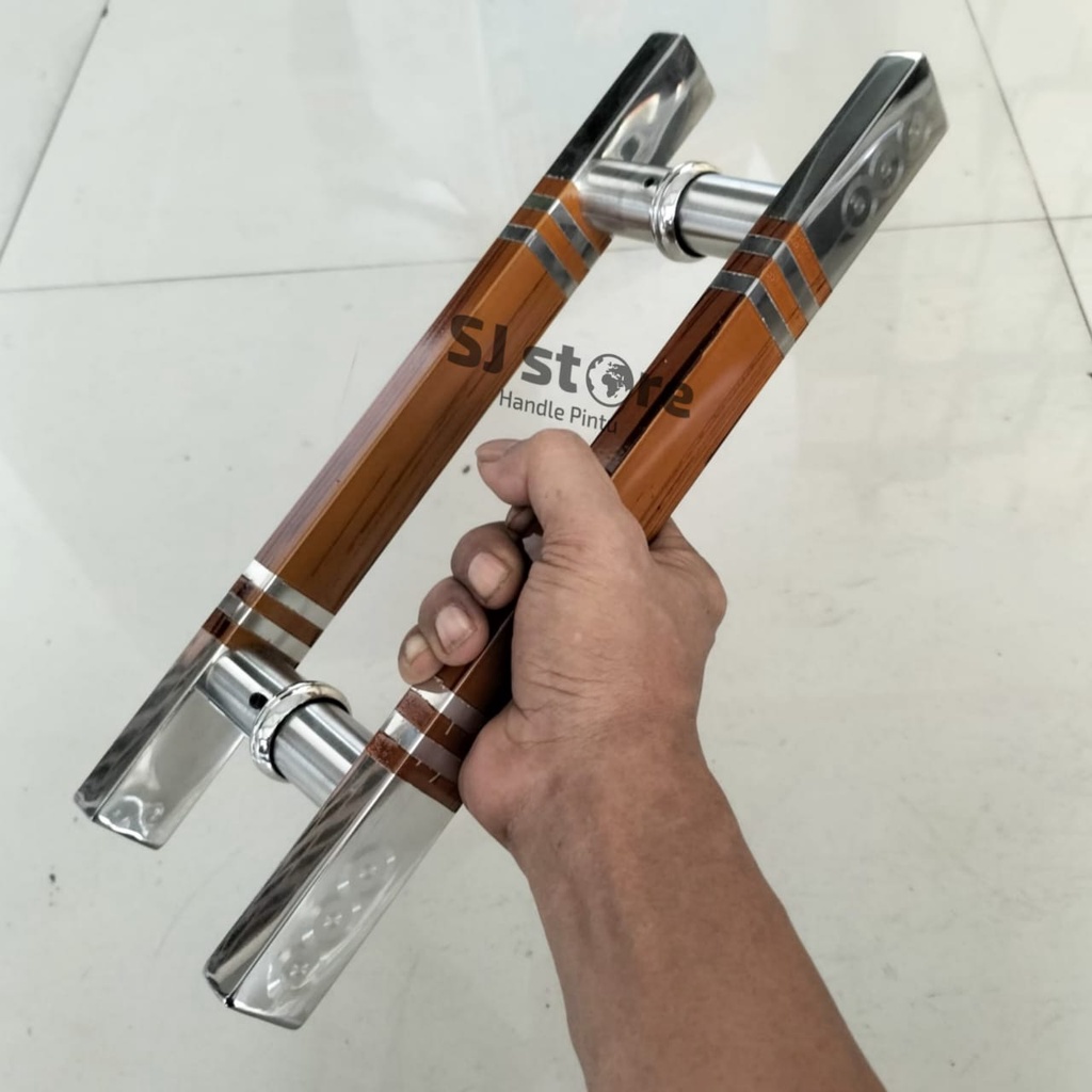 Handle pintu baut tembus Gagang tarikan pintu stainles murah Pegangan kunci pintu kuputarung murah mewah