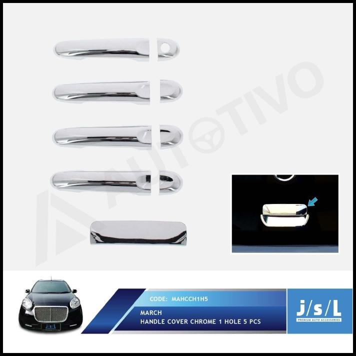 Nissan March Handle Cover Chrome 1 Hole Jsl/Aksesoris Eksterior March