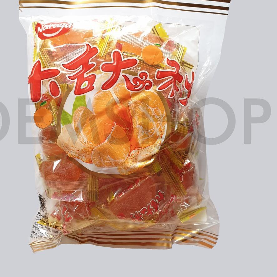 

SALE✅Jelly Jeruk Naraya / Permen Manisan Mandarin Orange Jeli Netto - 500 Gram|SQ3