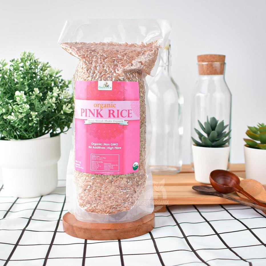 

codeA5m0L--Grains N Co Organic Pink Rice ( Beras Merah Muda Organik ) 1 Kg