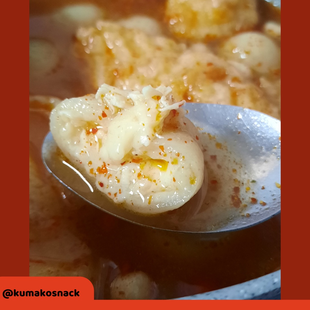 

Baso Aci Isi Ayam Mozarella| Kumako Snack Baso Aci Isi Ayam Mozarella