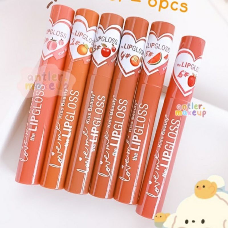 LIPSTIK WATERPROOF - LIPGLOS - LIPTINT - LIPSTIK TAHAN LAMA DAN RINGAN - LOVE ME VELVET