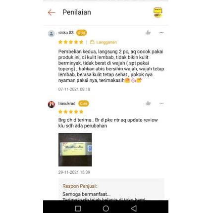 KIRIM HARI INI MARIE SKIN LIAN || CREAM AMPUH SIANG MALAM PEMUTIH DAN PENCERAH KULIT WAJAH || ANTI F