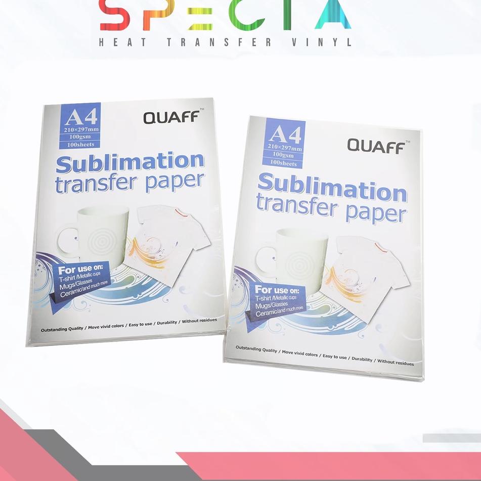 

Terbaru - SPECTA SUBLIMATION TRANSFER PAPER A4 KERTAS SUBLIM A4 KAOS,MUG,ASBAK ✔