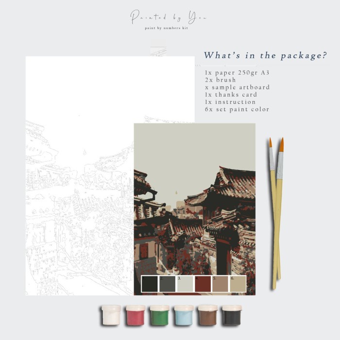 

Produk Paint By Number Kit A3, Tr-Travel-01 Promo
