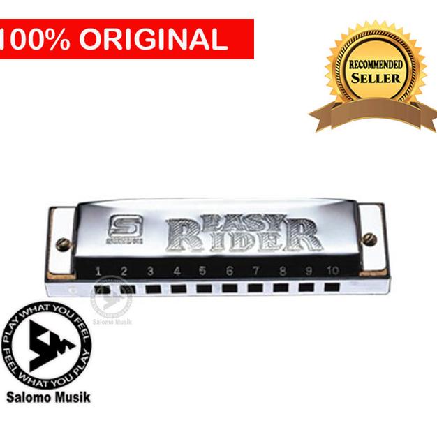 Harmonika Harmonica Suzuki Easy Rider 10 Hole Nada G