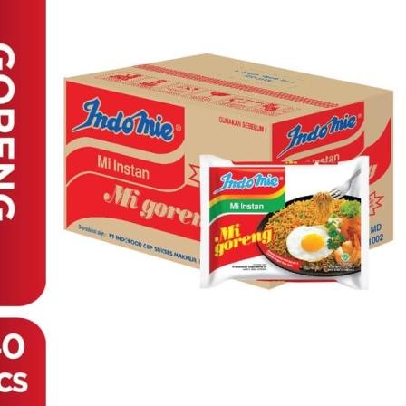 

Toko Spesial--SB Collection Indomie Goreng , Indomie Soto , Indomie Ayam Bawang, Kari 1 karton / 1 Dus isi 40 Pcs / Bisa Campur