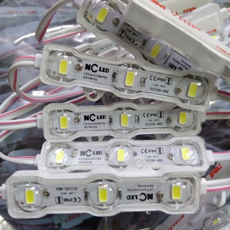 LED module Samsung NC mata besar 5630 1.2W DC 12V (100pcs)