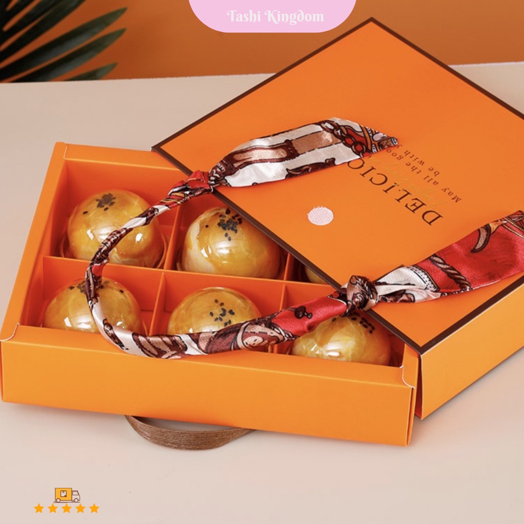 

Paperbox moon cake hampers / Tas kado exclusive kotak kue elegant unik kotak kado mewah pesta