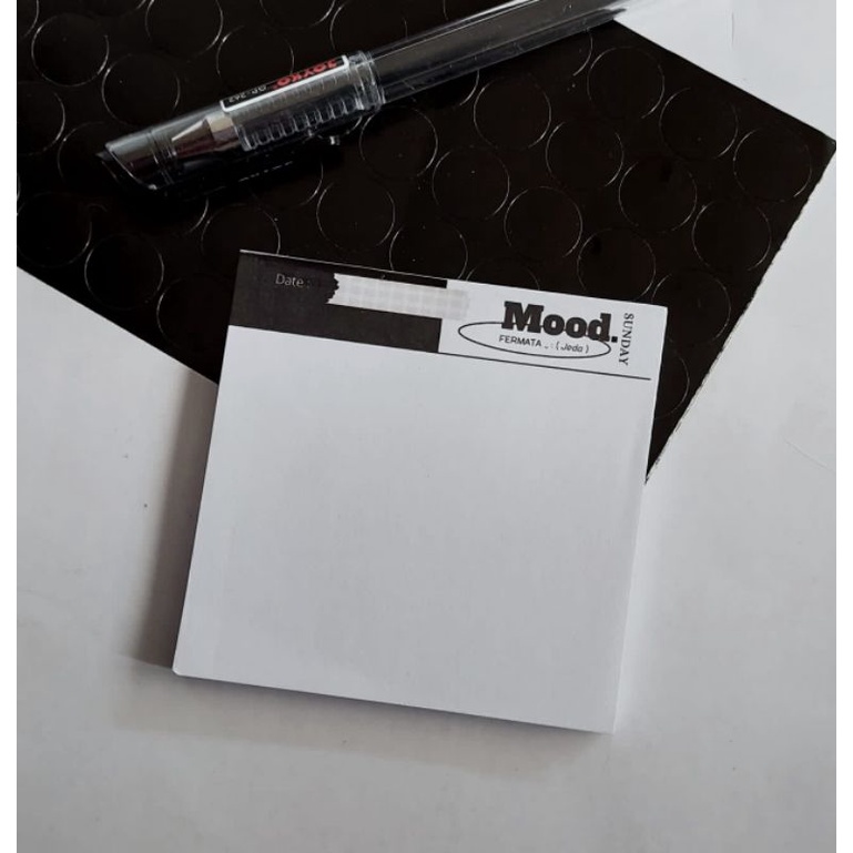 

memo pad / memopad murah / sunday