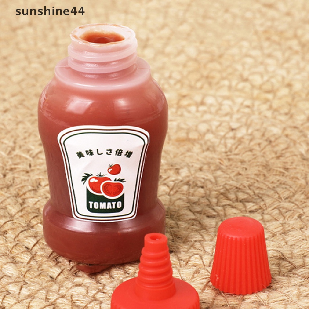 Sunshine 2Pcs Botol Saus Tomat / Salad Mini Portable