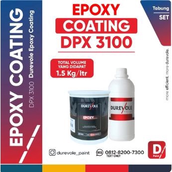 DUREVOLE EPOXY COATING DPX 3100 (BOTOL SET) DISKON