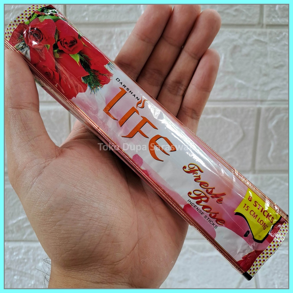 Hio Dupa Wangi Aromaterapi Mini Life Rose Fresh
