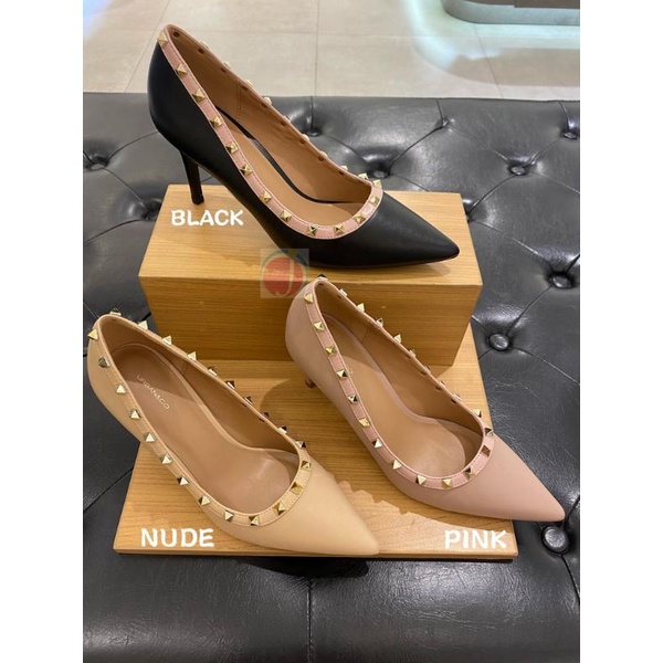 SEPATU HIGH HEELS URBAN N CO GUINE MURAH (TINGGAL NUDE SIZE 40)