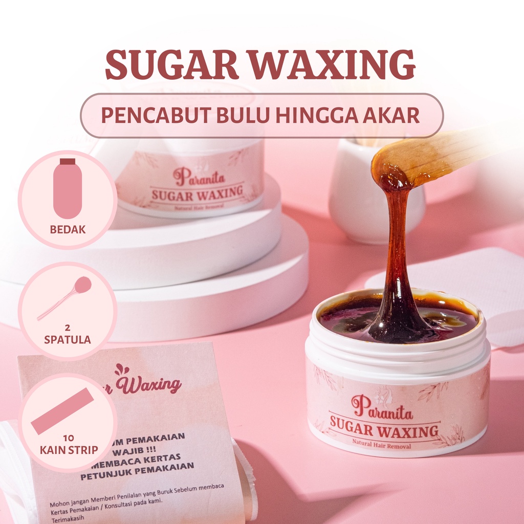 PARANITA SUGAR WAXING | PENCABUT PENGHILANG PERONTOK BULU RAMBUT | HAIR REMOVAL SUGAR WAX