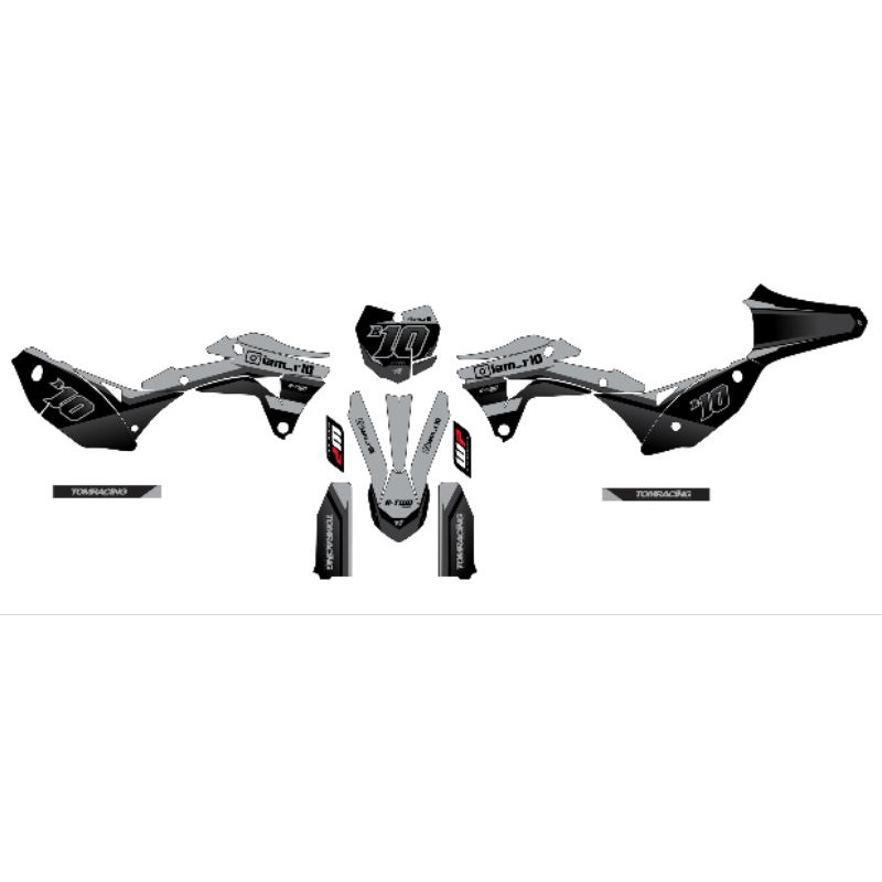 decal klx gordon / supermoto