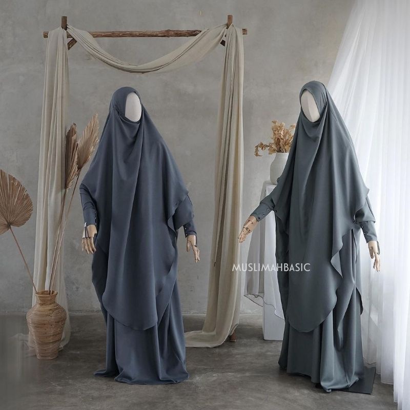 favoritebelongings | FK Instan Zalina Series Muslimah Basic FK Ouval Kancing Premium