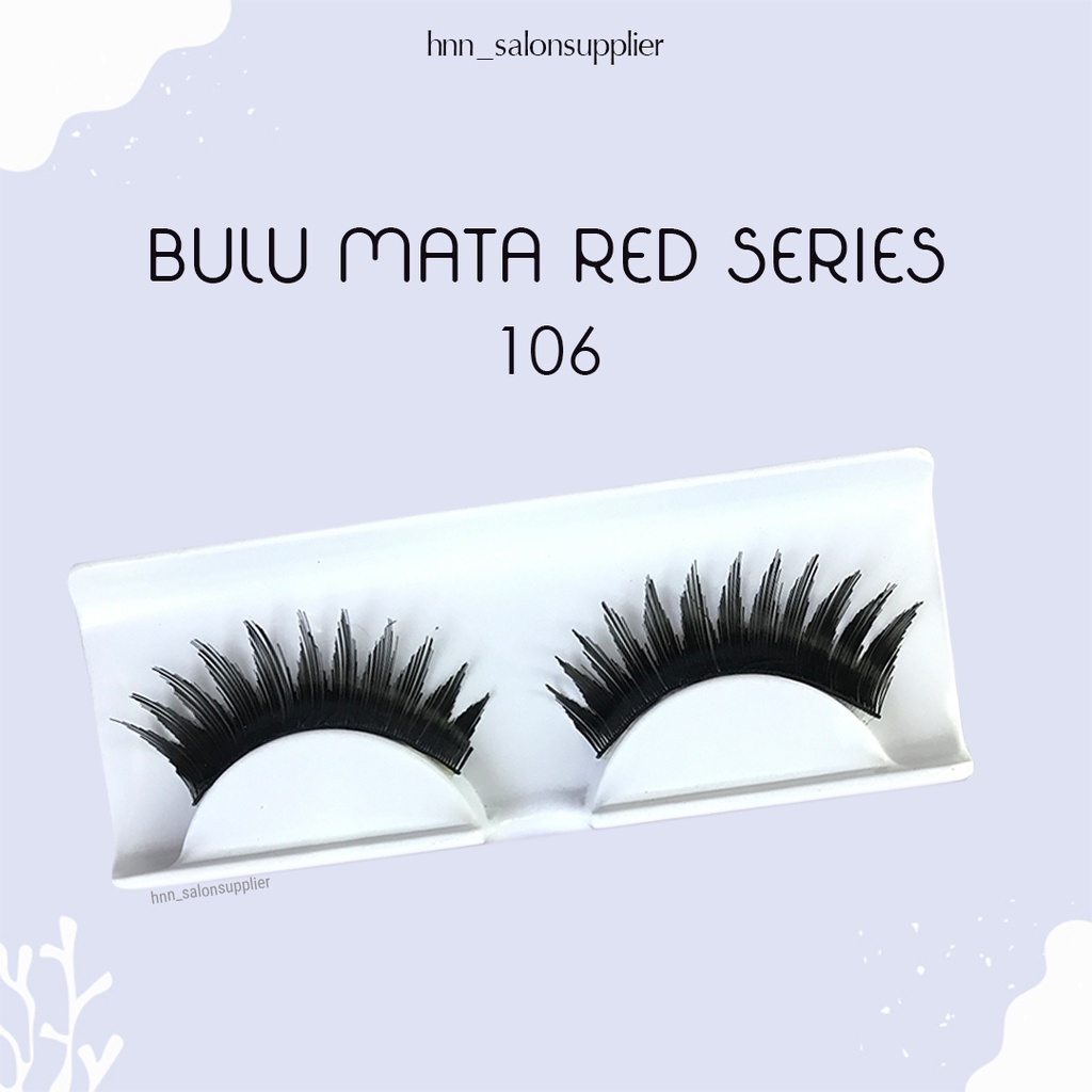 106 Bulu Mata Palsu Handmade Fake Eyelash Eye Lashes Lash Artifivial Belle Eyelashes