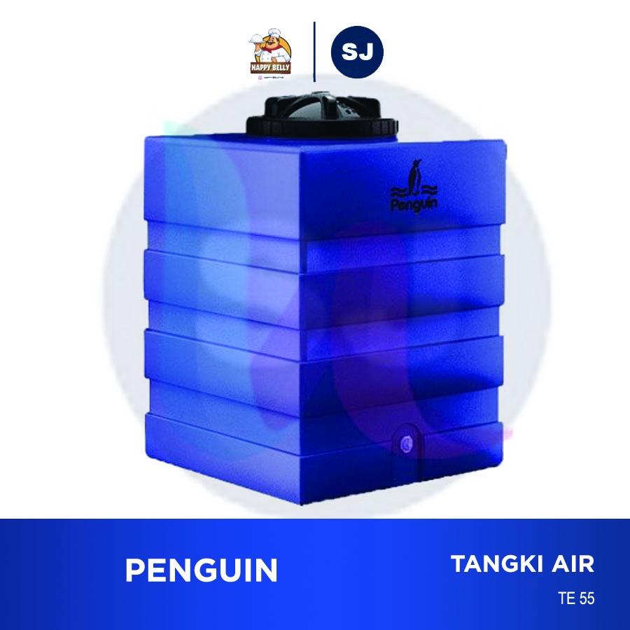 Jual Penguin Tangki Air Kotak TE 50 / 55, Tandon Kotak, Toren Persegi