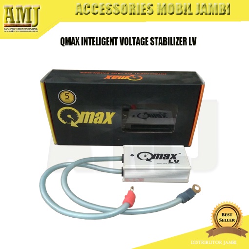 QMAX IVS LV Volt Voltage Stabilizer Mobil Q-MAX Performance & Audio