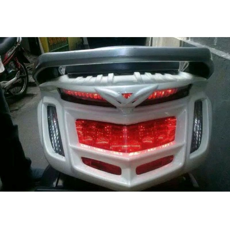 Cover Stop Lampu Nmax Plus Led, cover stoplamp nmax warna plus led