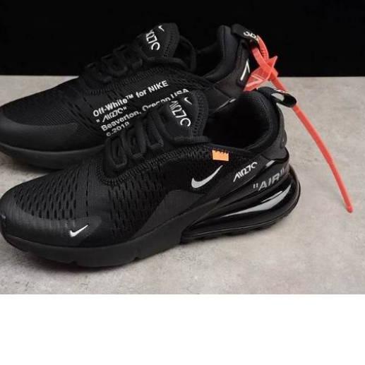 11.11✔️Nike Air Max 270 Off White Triple Black/ Nike Air Max 270 Full Black/ Nike Air Max 270 Black 