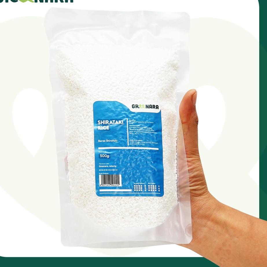 

EXCLUSIVE!Beras Shirataki 500gr / Shirataki Rice Konnyaku Low Carbs|RA5