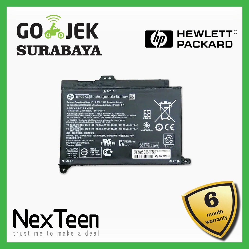 Jual Original baterai batre battery Laptop HP Pavilion 15AU 15AU 15