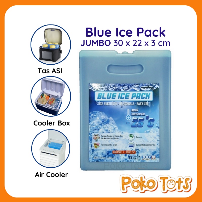 Cool Gel Blue Ice Pack JUMBO IcePack Ice Gel Cooler Box WHS