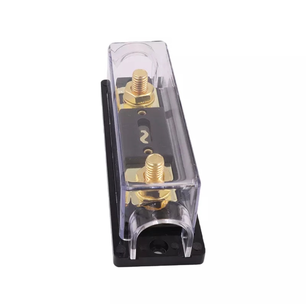 Fuse/Sekring Holder ANL Audio Gold Plate 60A - 500 A