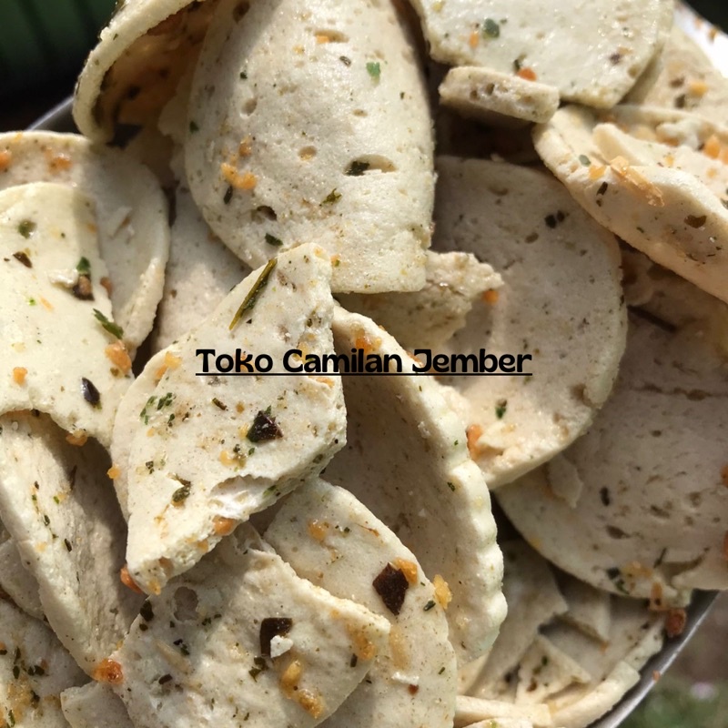 

Basreng Pipih daun jeruk PREMIUM ( 120 gram )