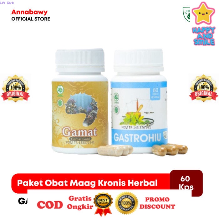 

HERBAL ASLI ORIGINAL Paket Maag Kronis Herbal Indo Utama | HIU Obat Herbal Maag Kronis GERD Life Style