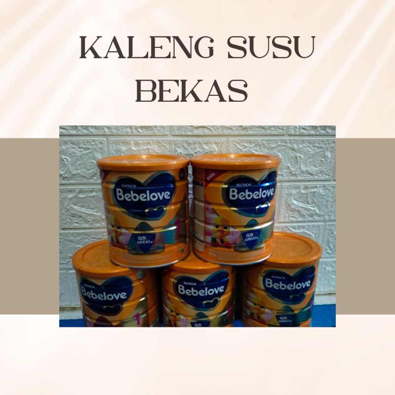 Kaleng Susu Bekas Bebelac