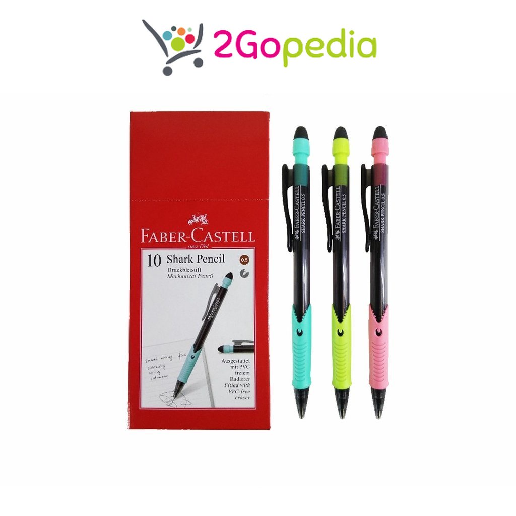 

Pensil Mechanic / Pensil Isi Ulang Shark 0.5 Mm Faber-castell Grosir Murah Atk