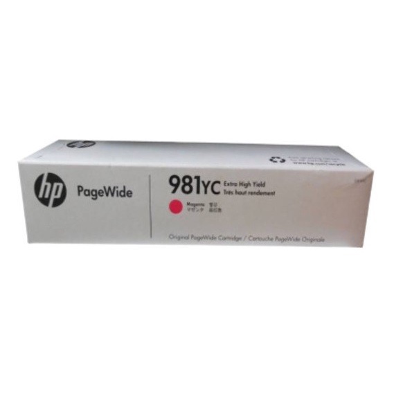 Tinta HP 981 YC Magenta Extra High Yield = HP PageWide E55650 | E58650