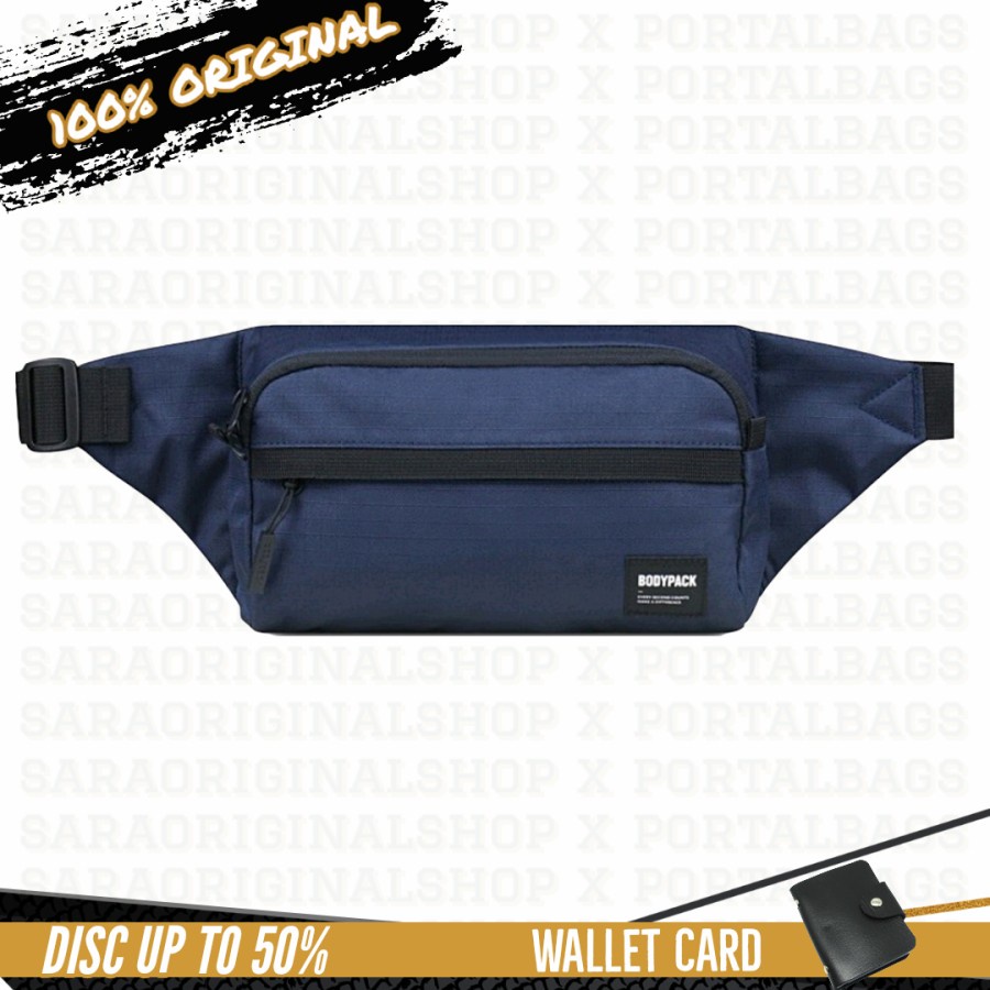 Waistbag BodypackCentury Sling Bag Tas Selempang Original - Navy