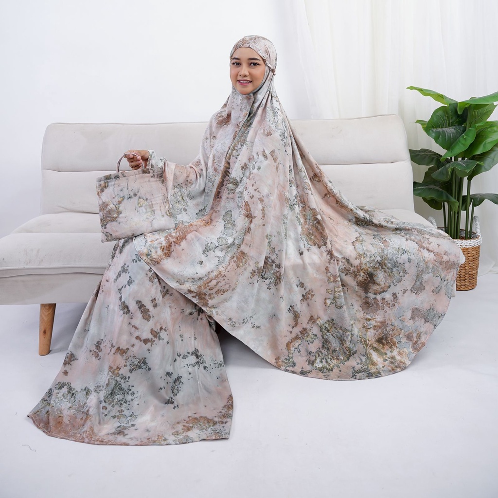 MUKENA DEWASA RAYON TRAVELING BALI MOTIF CANTIK / MUKENA RINTIK STANDAR KATUN RAYON / MUKENA BALI DEWASA MOTIF BUNGA