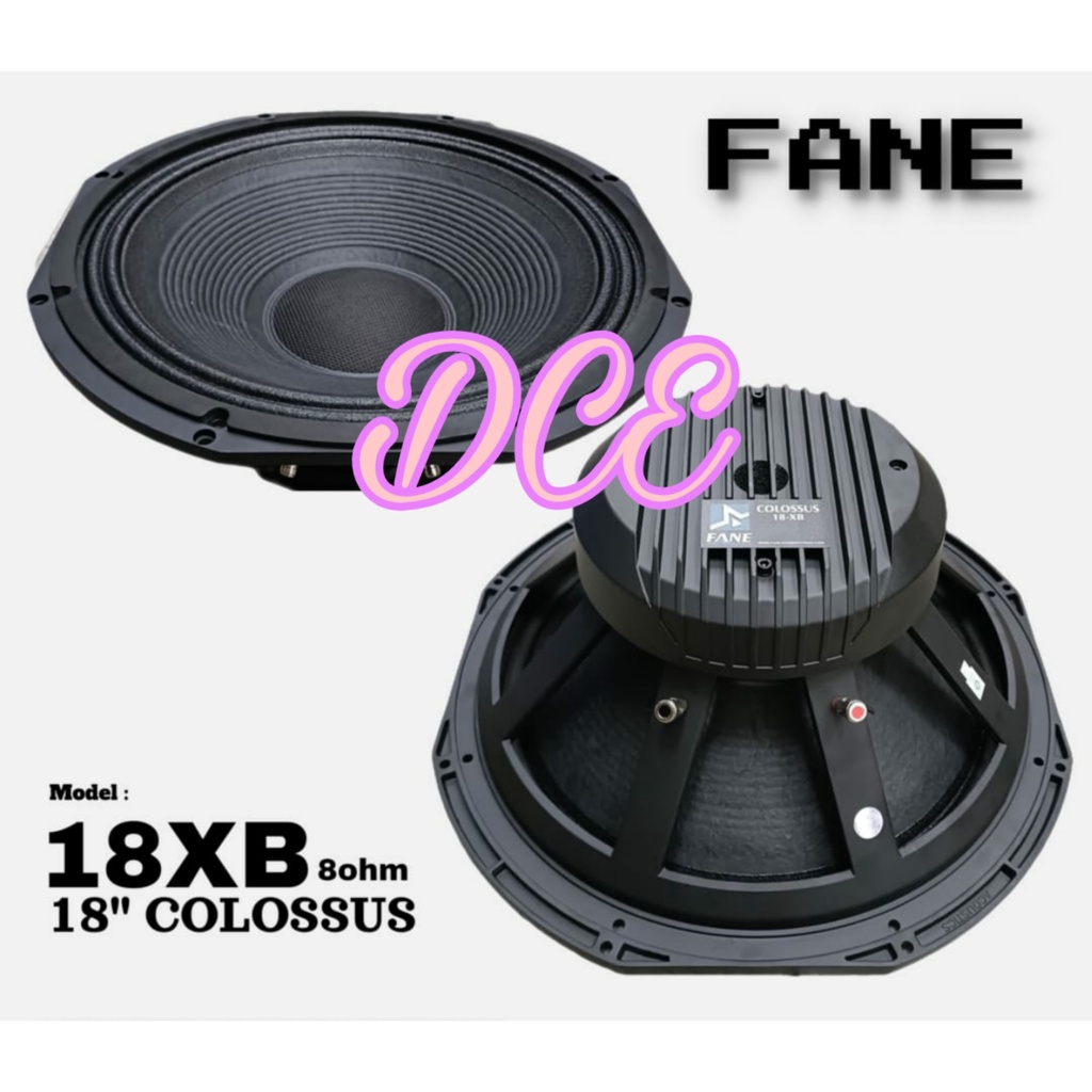 speaker komponen fane colossus 18xb 18 xb 18inch original