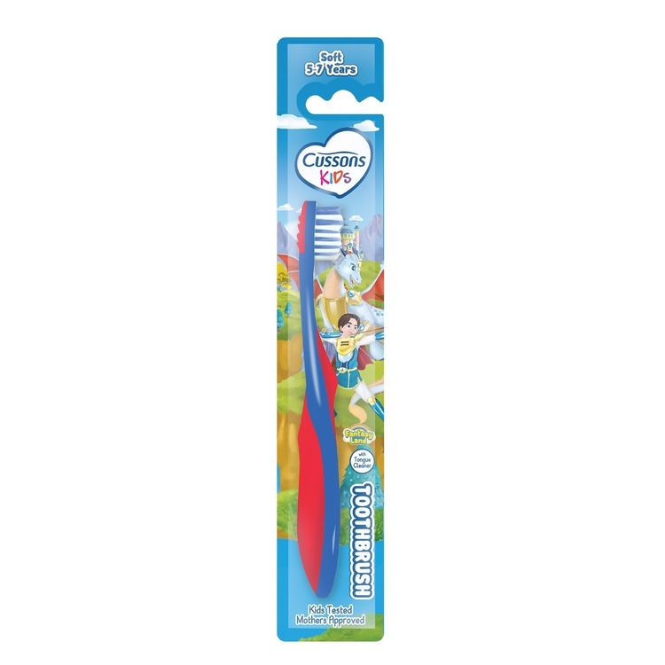 ORIGINAL Cussons Kids Toothbrush Soft 5-7 Years BPOM / Cussons Kids Sikat Gigi