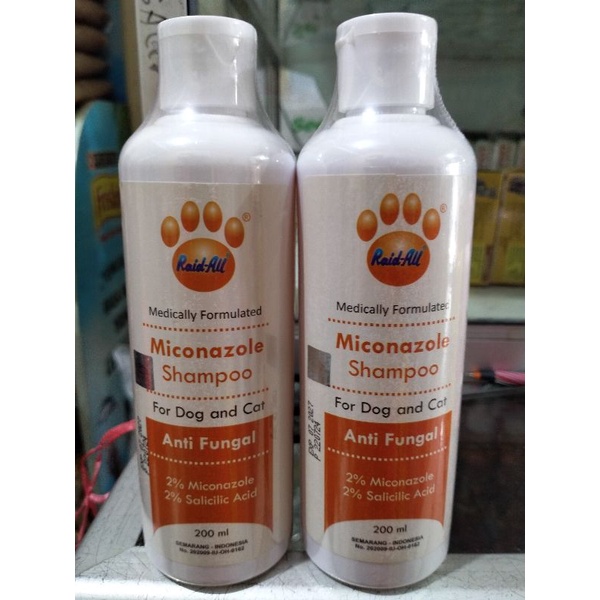 Miconazole Shampoo Raid-All For Dog and Cat 200 ml