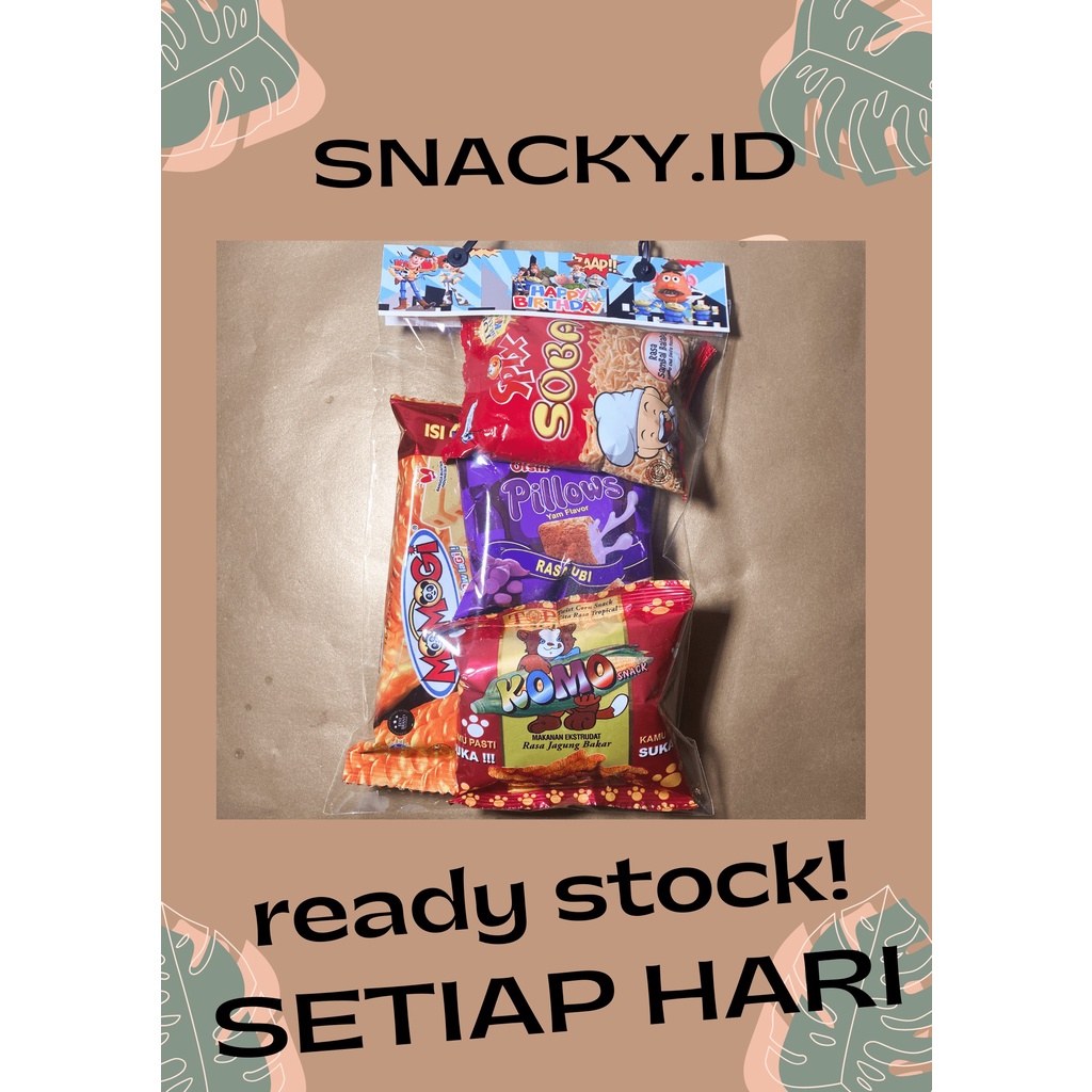 

Snack bingkisan hampers ulang tahun anak murah