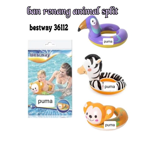 Ban renang animal bestway 36112